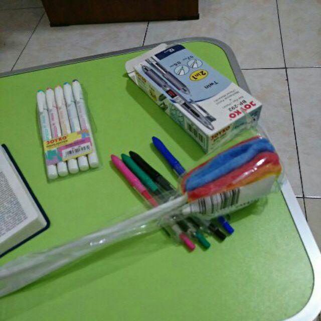 Wei Sikat Spon Pembersih Botol Dengan Gagang Panjang, Warna Pelangi