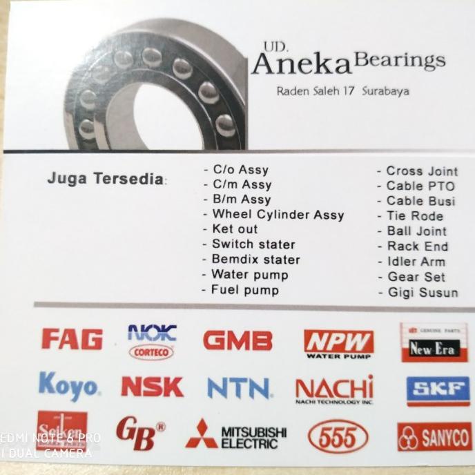 Bearing 607 Dd Nsk Asli 2Rs 607Dd Miniature Pancing Gerinda Maktec Sae