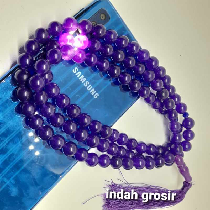 TASBIH BATU KECUBUNG 10MM 99BUTIR NATURAL
