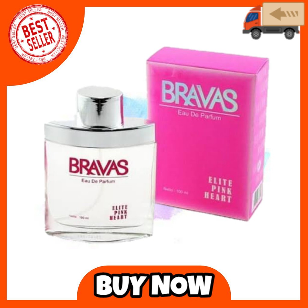 PARFUM BRAVAS ELITE PINK HEART 100 ML | PARFUM WANITA | PARFUM PEREMPUAN | PARFUM MURAH |