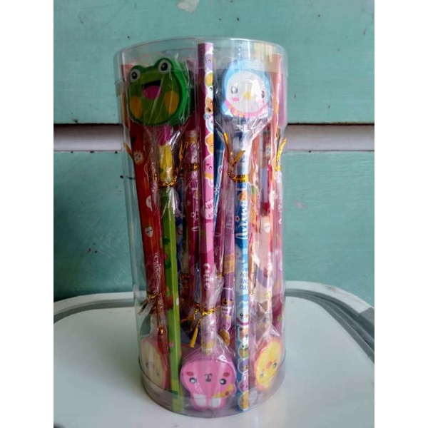 

Pensil Big + Penghapus Motif Hewan Lucu