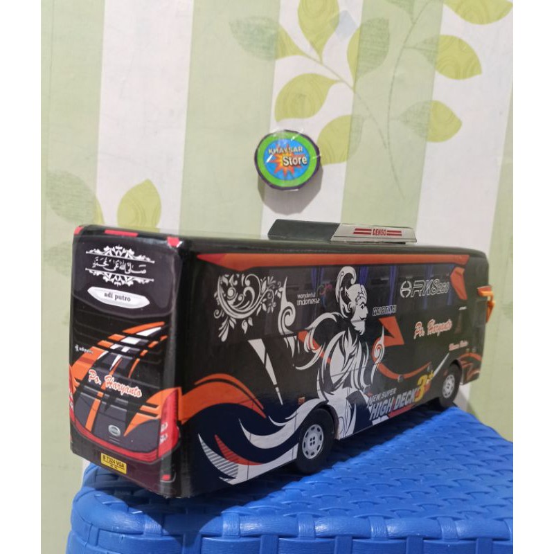 miniatur Bus bis / mainan bus bisharyanto BIMA