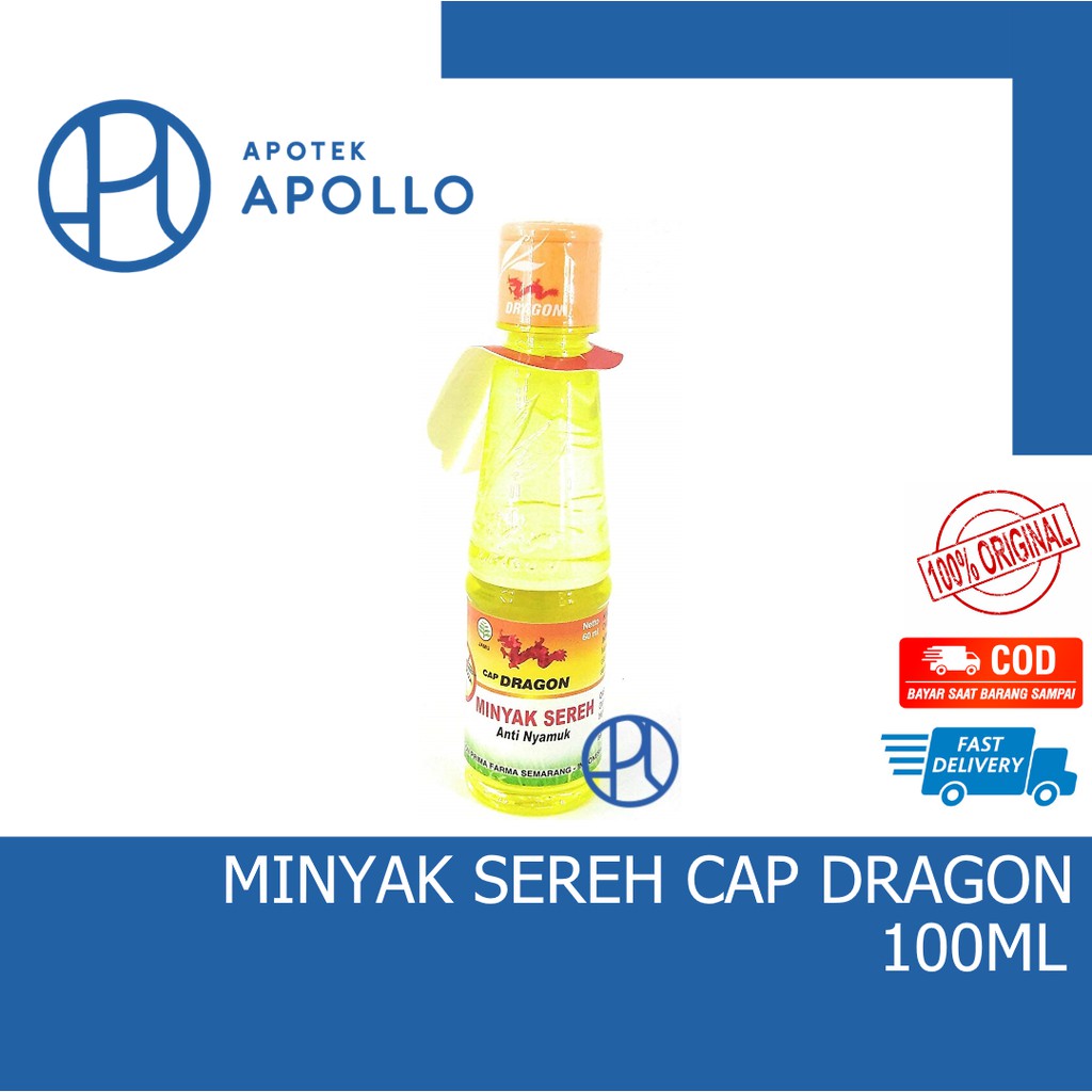 MINYAK SEREH CAP DRAGON 100ML