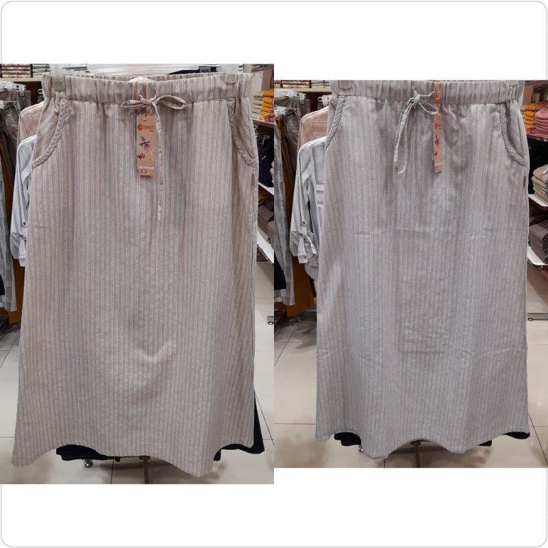 Rok panjang wanita triset