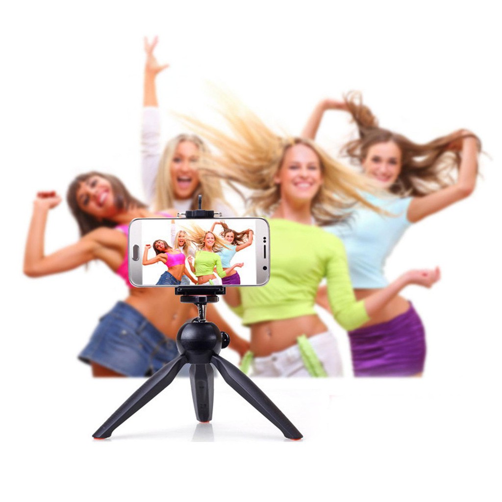 Tripod yunteng yt 228 mini tripod camera 2in1 / tripod yt288 mini plus holder u tripod tangan