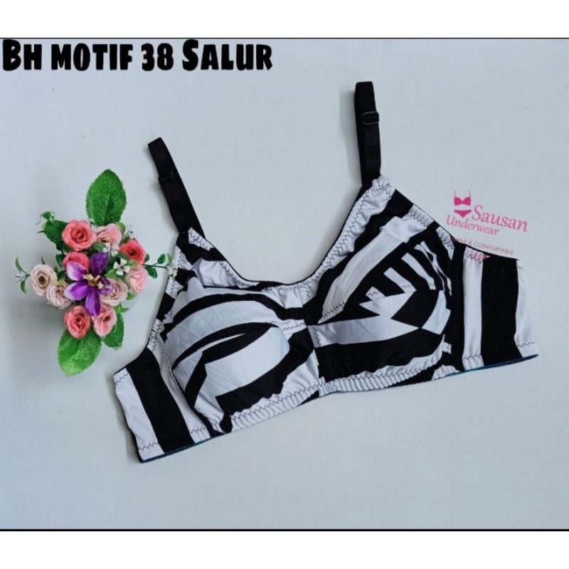 BH/Bra Motif/ Bh menyusui/ Bra tanpa kawat  by Sausan underwear
