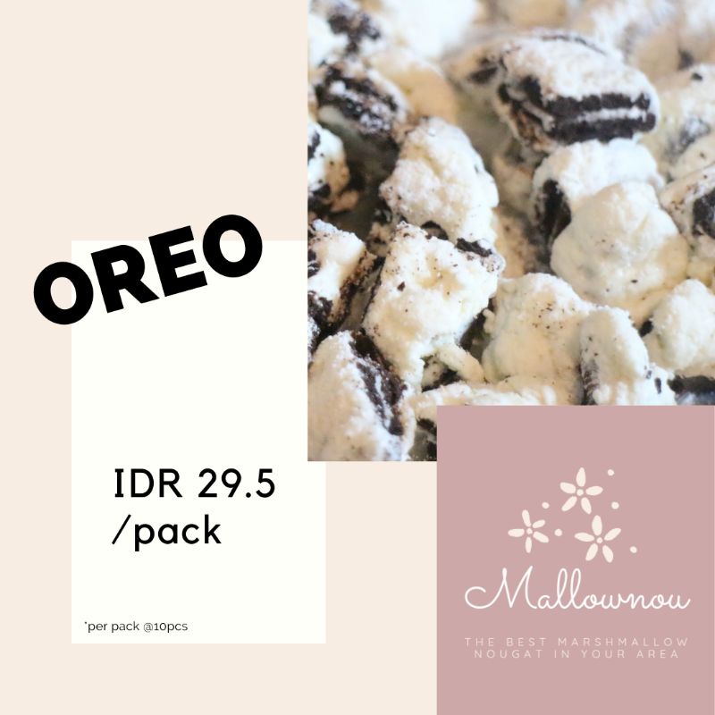 

Oreo Nougat - HALAL , HOMEMADE HIGH QUALITY