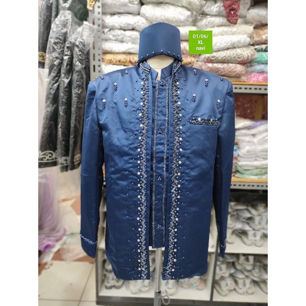 BESKAP PENGANTIN BRIDAL/BAJU BESKAP PENGANTIN PRIA MODERN /BESKAP MODERN PRIA DEWASA