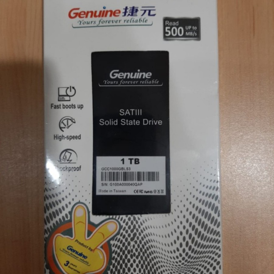 GENUINE 1TB 3D NAND SATA III 2.5inch SSD