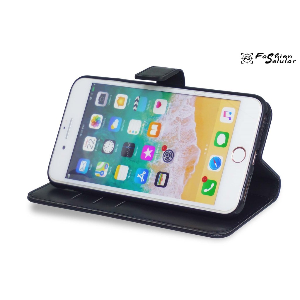 Casing Samsung A6 2018 | A33 5G | A53 5G | S22 | S22+ | M52 5G Flip Case/ Flip Cover Sarung Kulit Leather FS Bluemoon