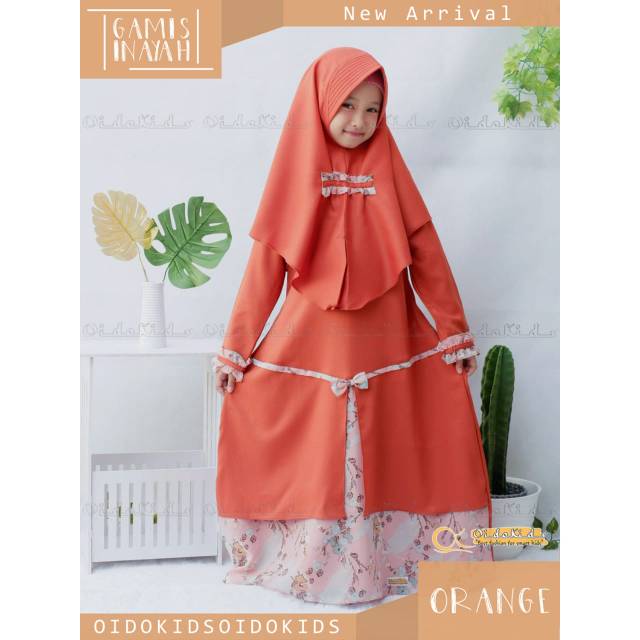 READY✅Set gamis inayah kids oidokids