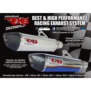 Knalpot Racing RX8 Orisinil YAMAHA XABRE