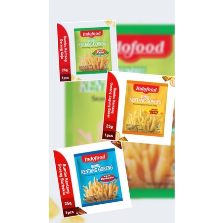 

INDOFOOD BUMBU KENTANG GORENG-BUMBU KENTANG GORENG INDOFOOD 25GR