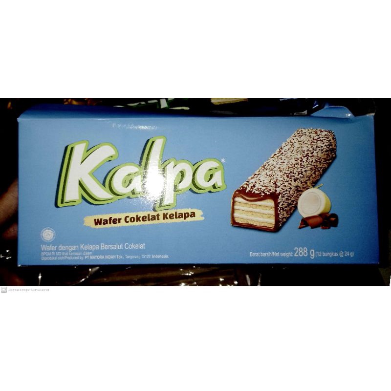 

kalpa wafer coklat kelapa