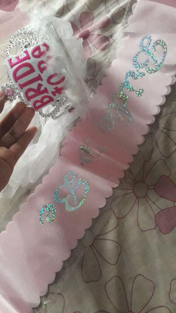 Selempang Bride To Be Sash Bridal Shower Sash Bride To Be Murah