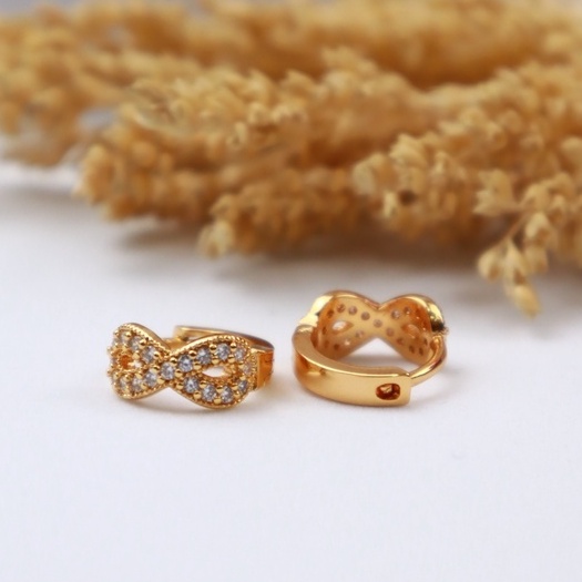 Anting Dewasa Anting Permata Model 88 Perhiasan Imitasi