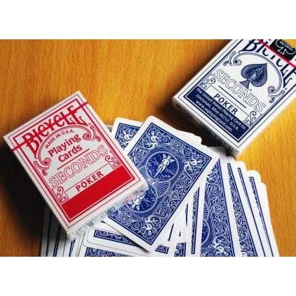Bicycle® Seconds Poker Playing Cards Deck Standard Index (Kartu Remi Bicycle® Seconds Poker)