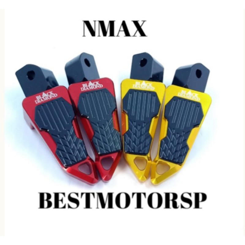 FOOTSTEP NMAX AEROX 155 BLACK DIAMOND YAMAHA NMAX AEROK 155