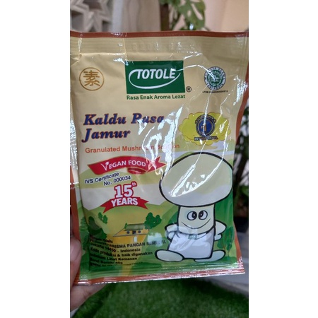 KALDU JAMUR TOTOLE halal MUI 40 gr