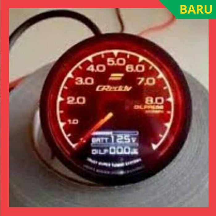GREDDY INDICATOR OIL PRESS / INDIKATOR GREEDY