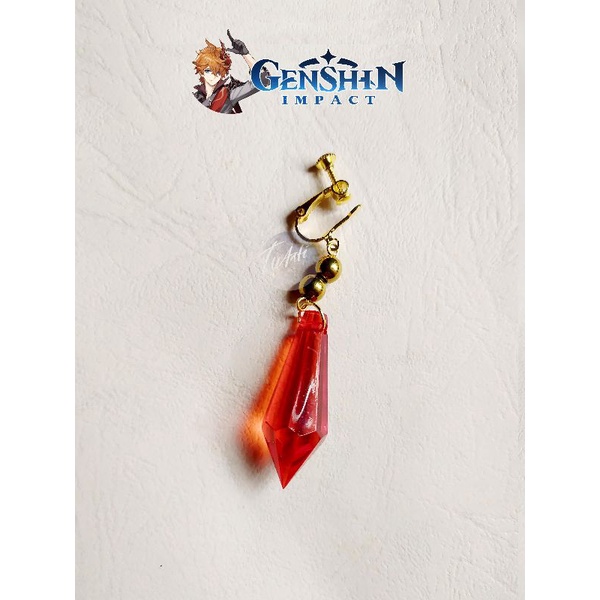 Anting Cosplay Tartaglia 'Childe' - GI