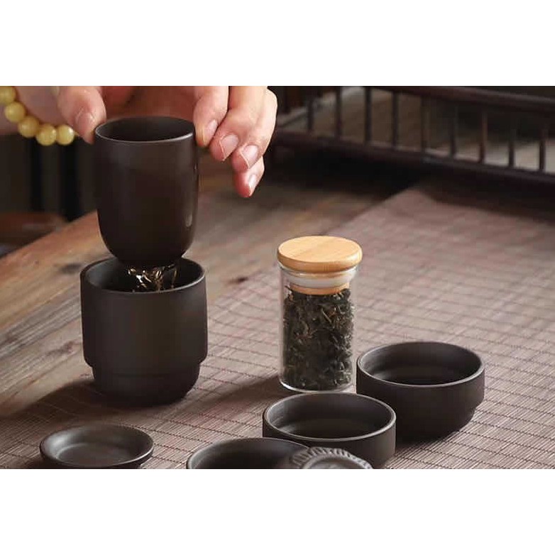 Chinese tea cup set portable travel