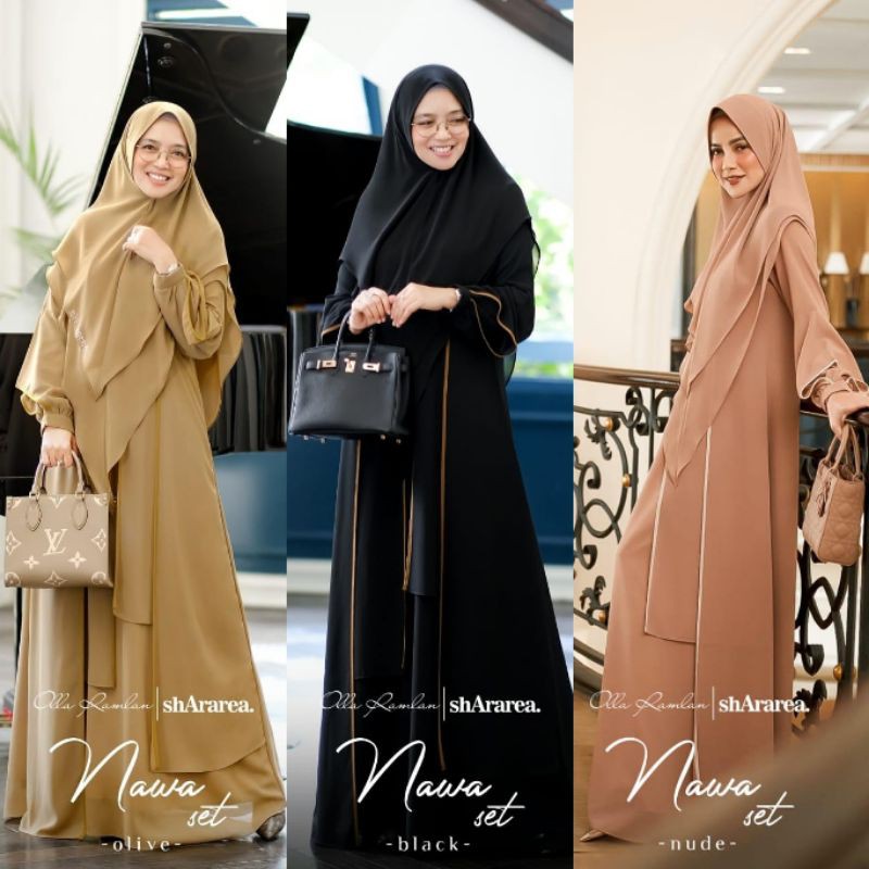 Olla Series Nawa Set (Satu Set) exclusive collaboration shArarea x Olla Ramlan