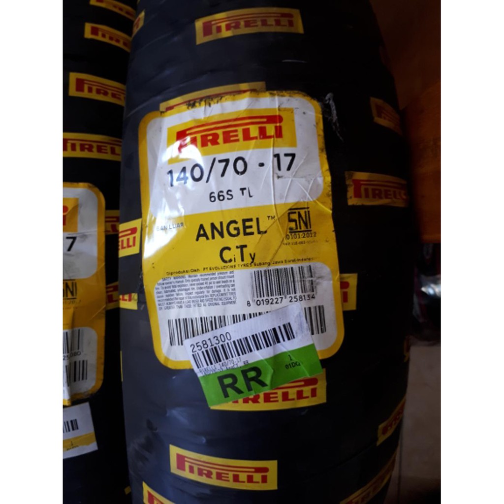 JUAL MURAH Pirelli Angel CiTy 140 70 17 Rear Ban Belakang Ninja 250 R25 All New R 15 CBR 150 CBR 25