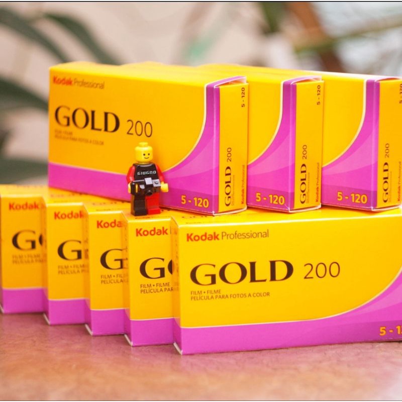Kodak professional Gold 200 120 - roll film 120mm kamera analog medium format