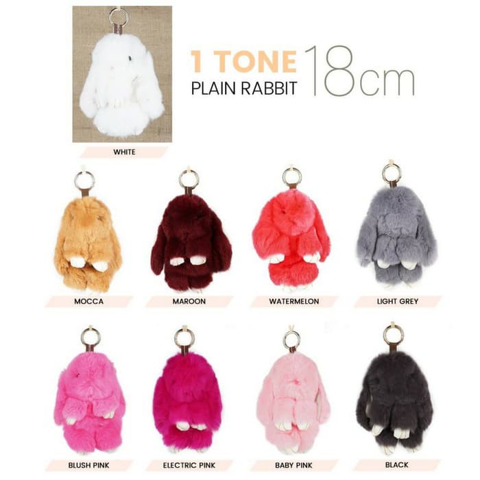 Gantungan Tas Kelinci / Copenhagen Fur Bunny Jumbo