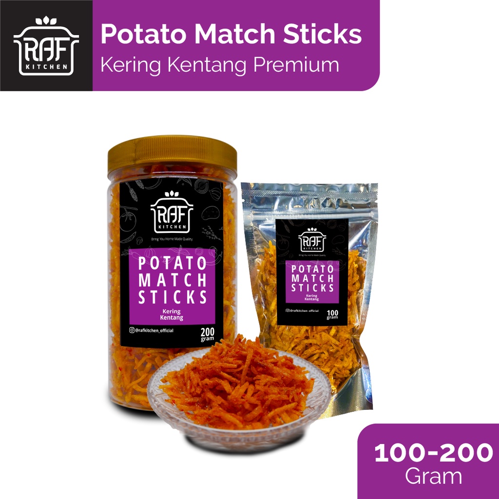 

Potato Match Sticks / Kering Kentang by RAF Kitchen