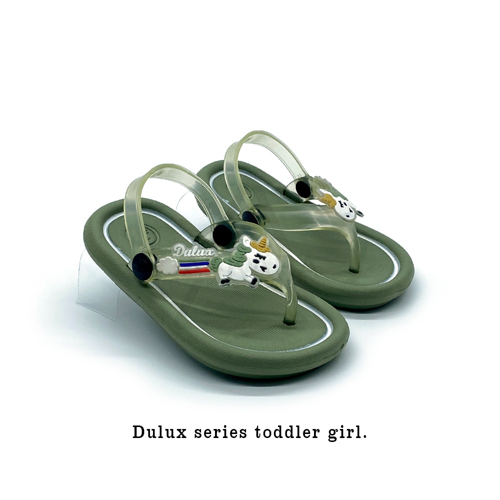 AKS - New Sandal Anak Perempuan Jepit Tali Belakang Model Unicorn Terbaru 1 - 3 Tahun COD