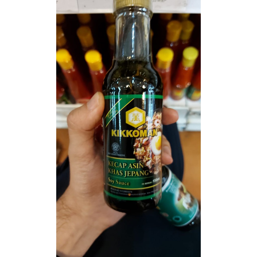 Kikkoman Soy Sauce Kecap Asin 150 ml