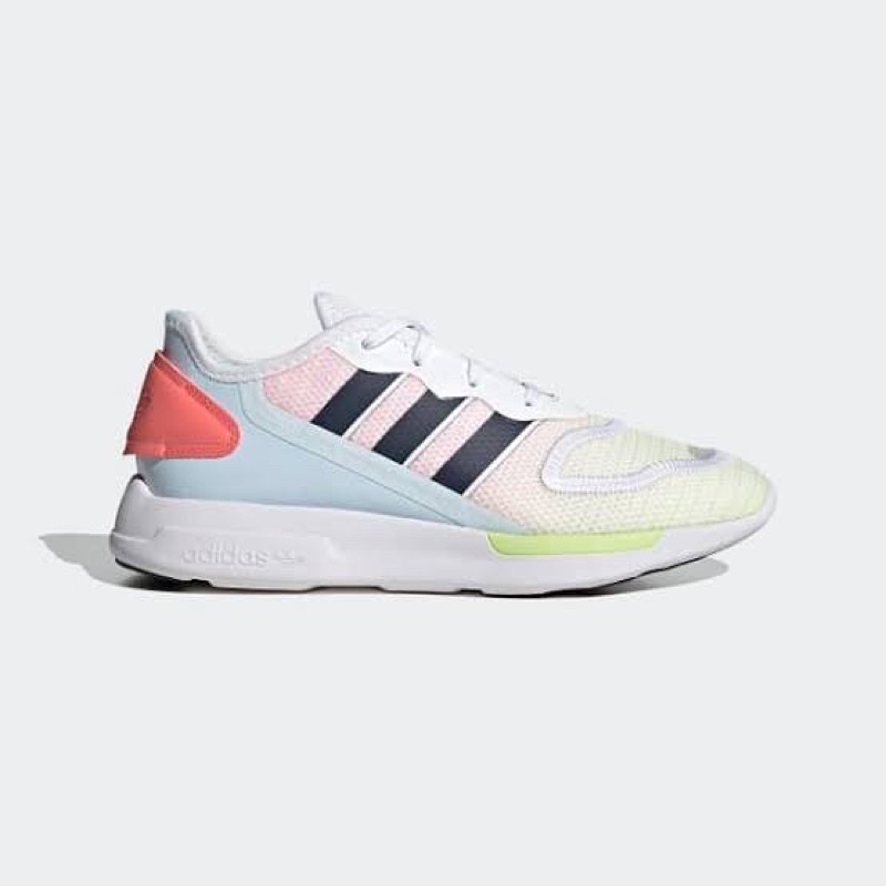Adidas Women ZX 2K Florine Shoes White Multicolor Original