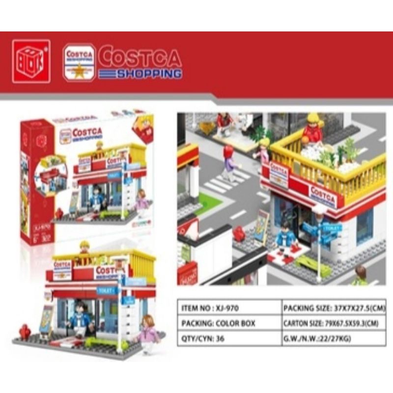 Brick XJ 970 B BLOCK - Minimart Building