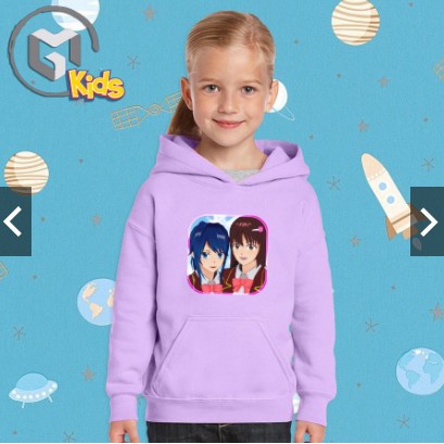 JAKET SWEATER HOODIE ANAK SAKURA SCHOOL SIMULATOR