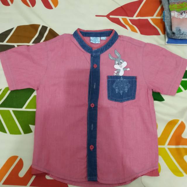 PRELOVED kemeja anak Looney Tunes