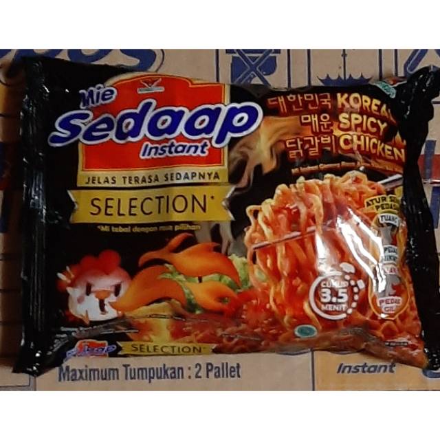 

Sedaap Mie Korean Spicy 4 Pcs