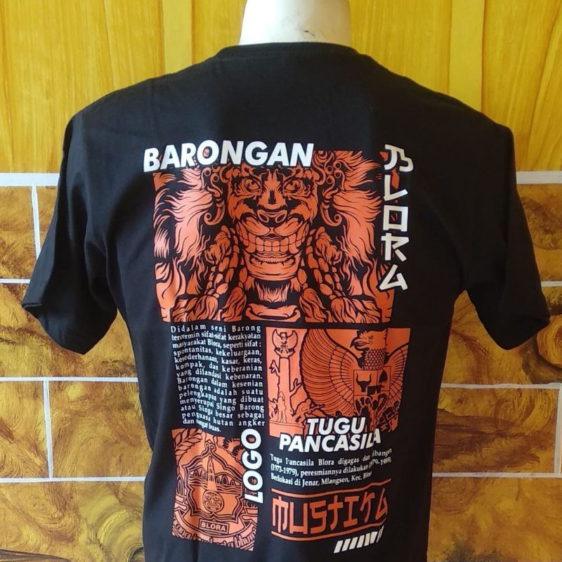 zavoi t shirt blora | kaos barongan blora | katun 30s