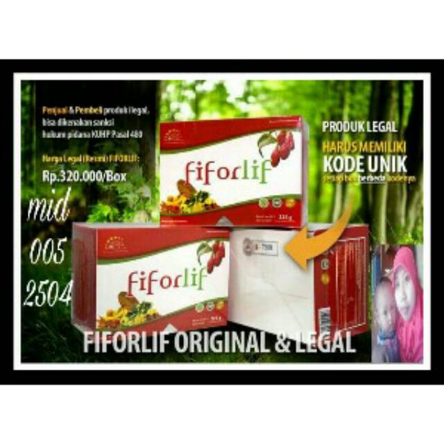 FIFORLIF DETOX DIET SEHAT simpel terlaris 100% ori PT ABE mid 0052804