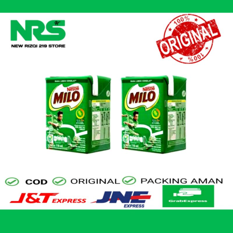 

Milo Activ-Go Cokelat UHT 110 ml