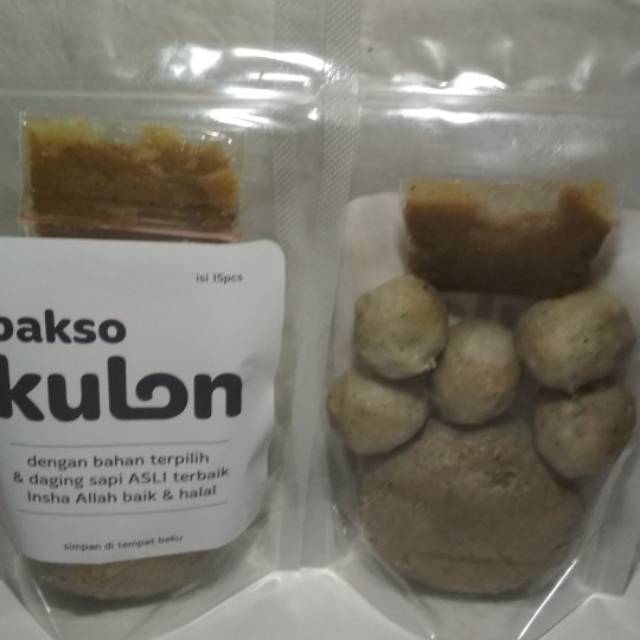 

Bakso mercon