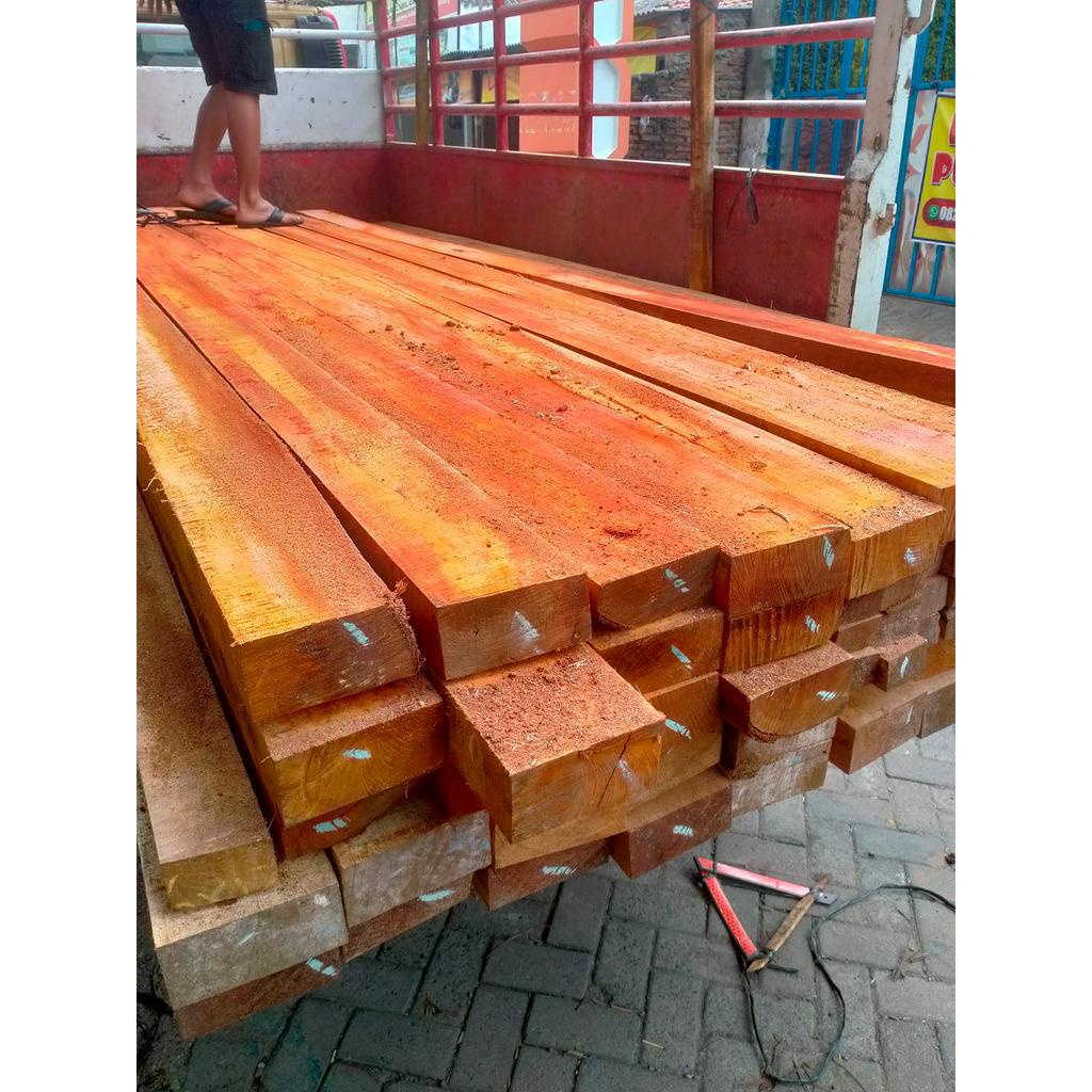 kayu balok 6x12 panjang 4 meter