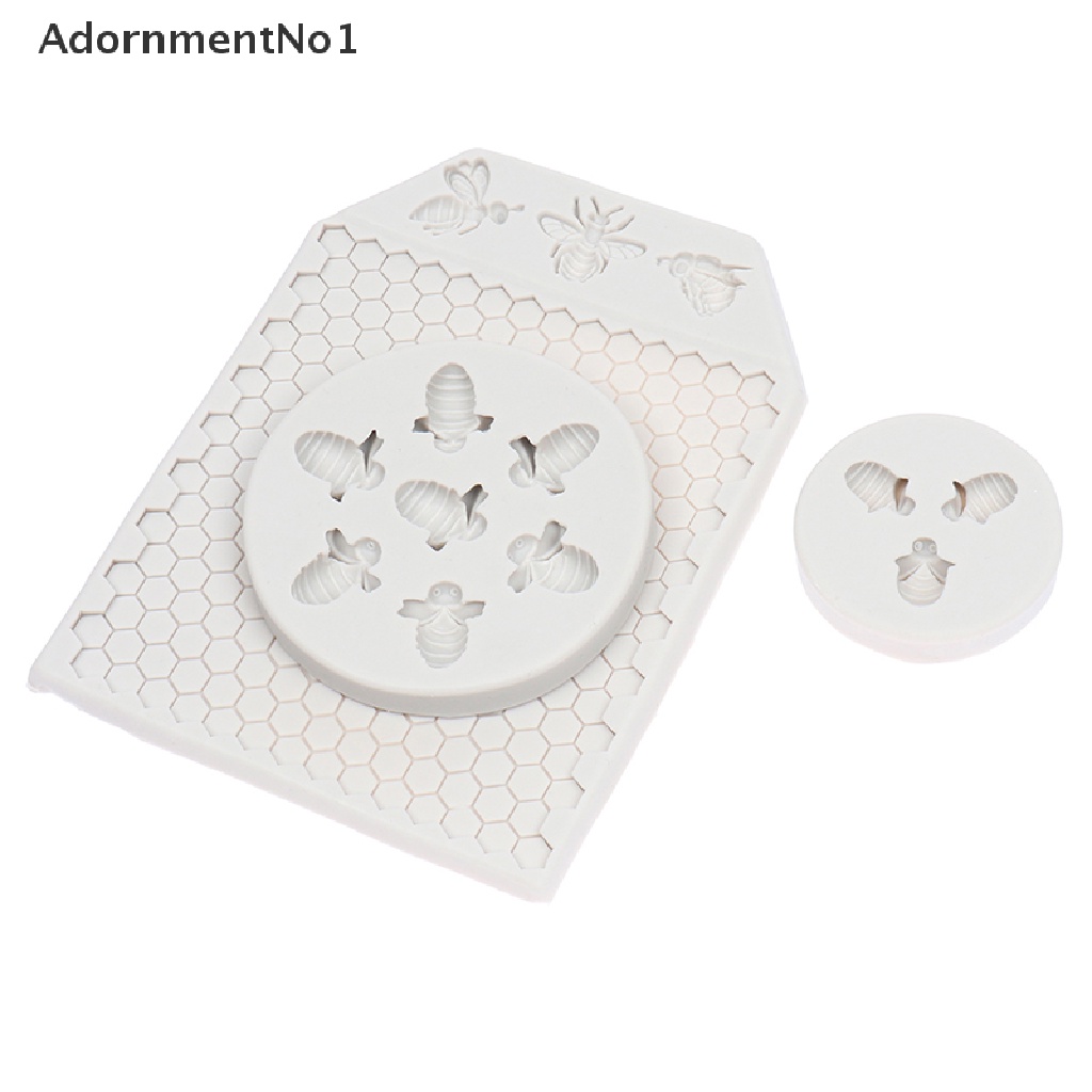 [AdornmentNo1] Honeycomb Bee Silicone Mold Sugarcraft Chocolate Cupcake Fondant Cake Tools [new]