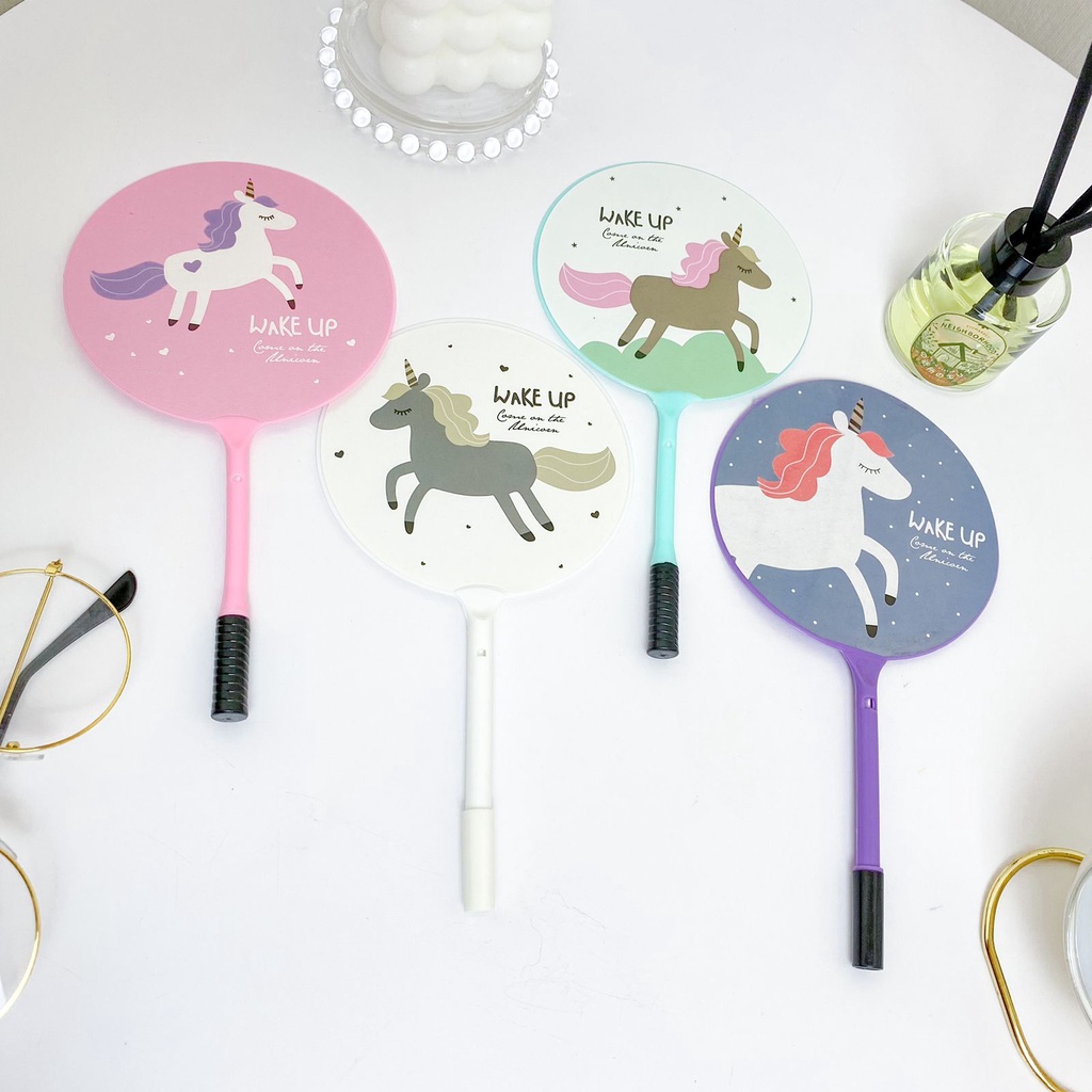 

PEN KIPAS UNICORN / PULPEN GEL HITAM UNICORN KUDA PONI RAINBOW LUCU MURAH READY COD