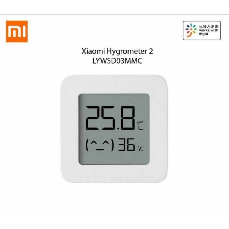 mi hygrometer thermometer termometer jam dinding lcd digital kelembaban ruangan suhu kandang reptile