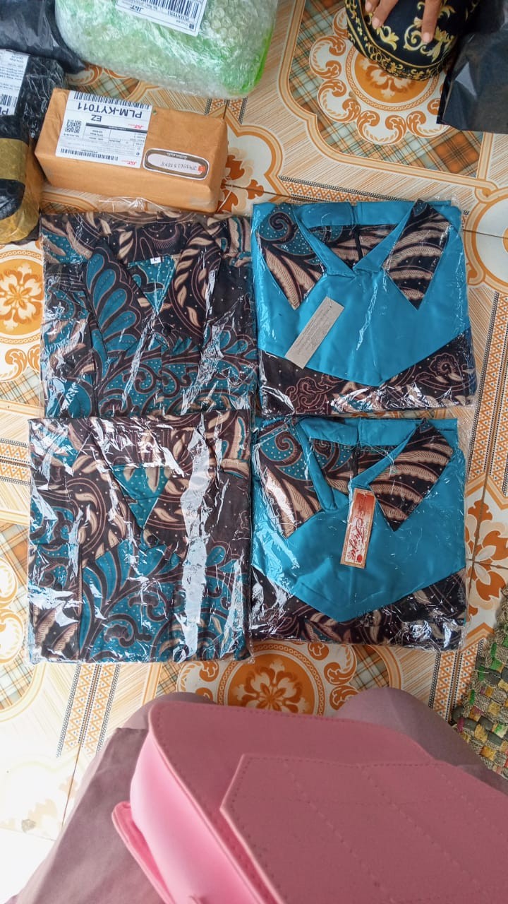 Shopashop Solo Batik Family Couple Gamis Payung Vanda Gamis & Kemeja Panjang Fandita