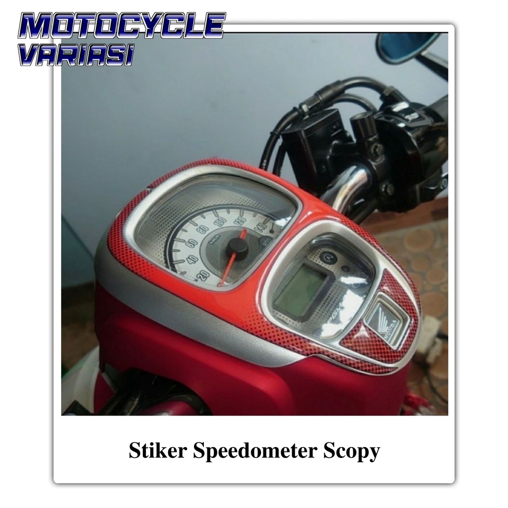 Stiker anti gores speedometer / spidometer honda all new scoopy