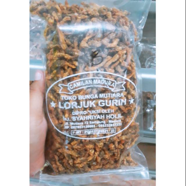 

Lorjuk Madura // Ikan Lorjuk Madura // Lorjuk Krispi 200gram