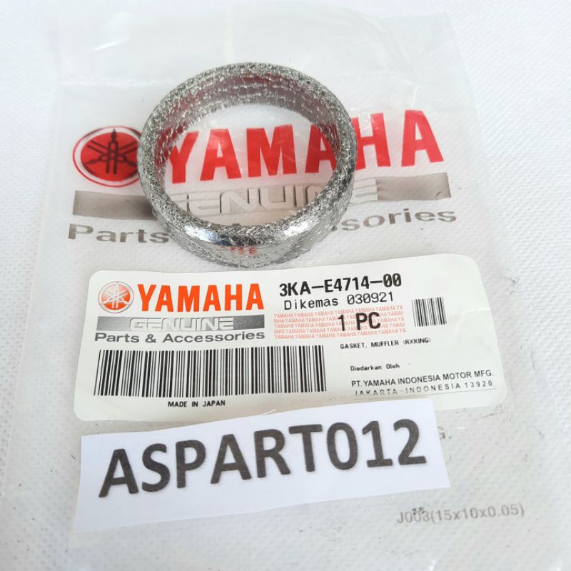 paking knalpot rx king bagian tengah original Yamaha